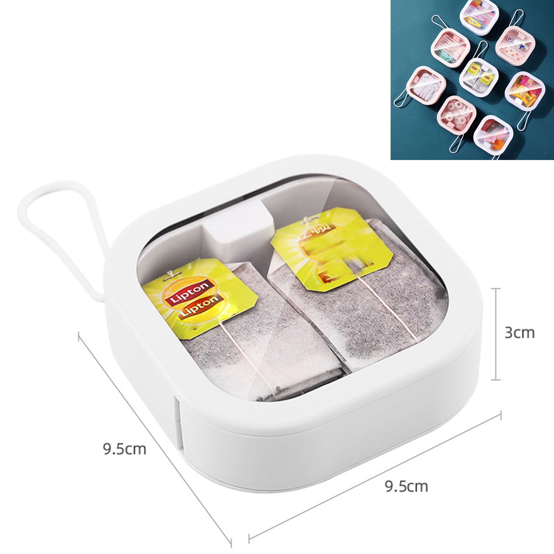 Portable Travel Cotton Pad Holder