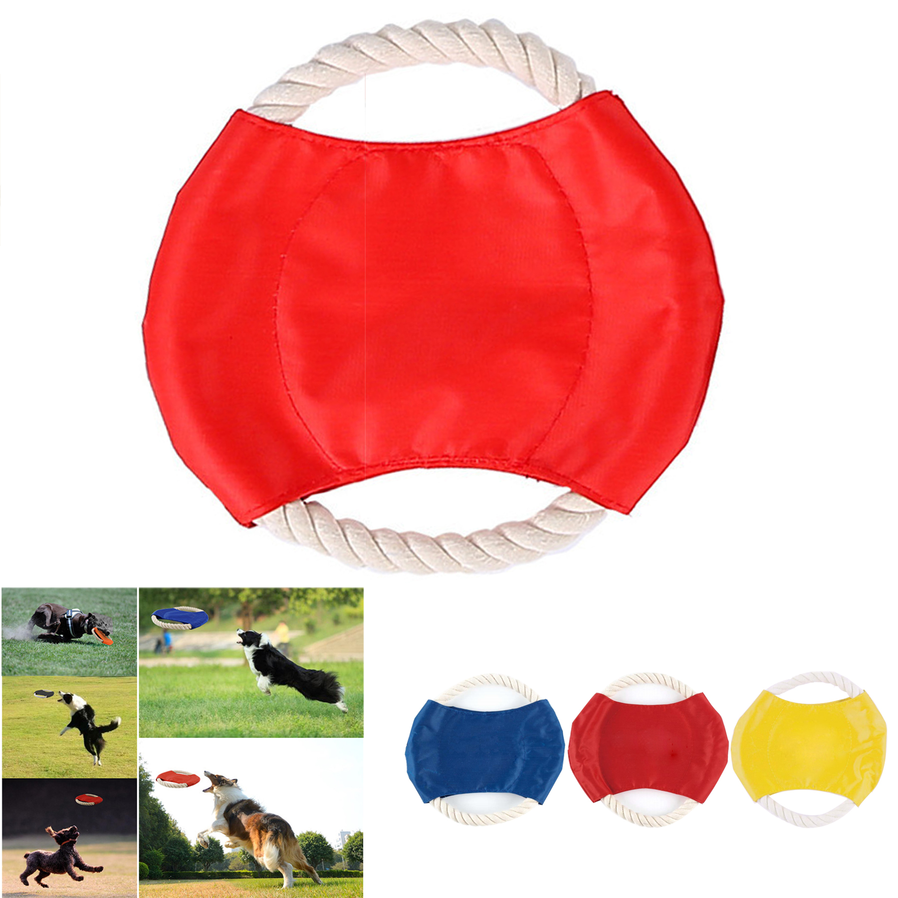 Dog Rope Flying Disc 1