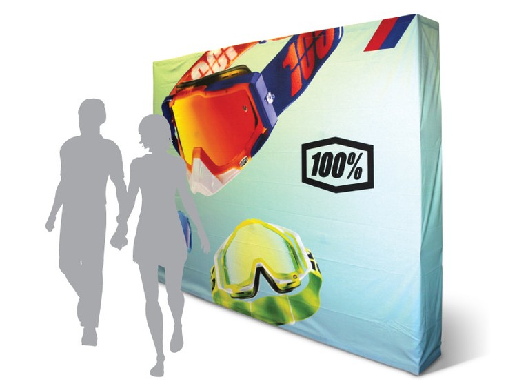 10x8 Straight Pop-Up Wall Display 1