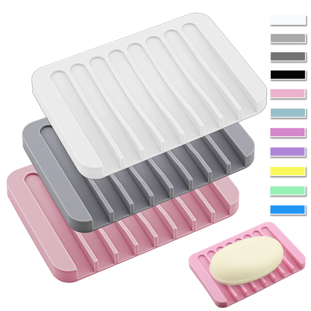 Silicone Bamboo Soap Dish 3