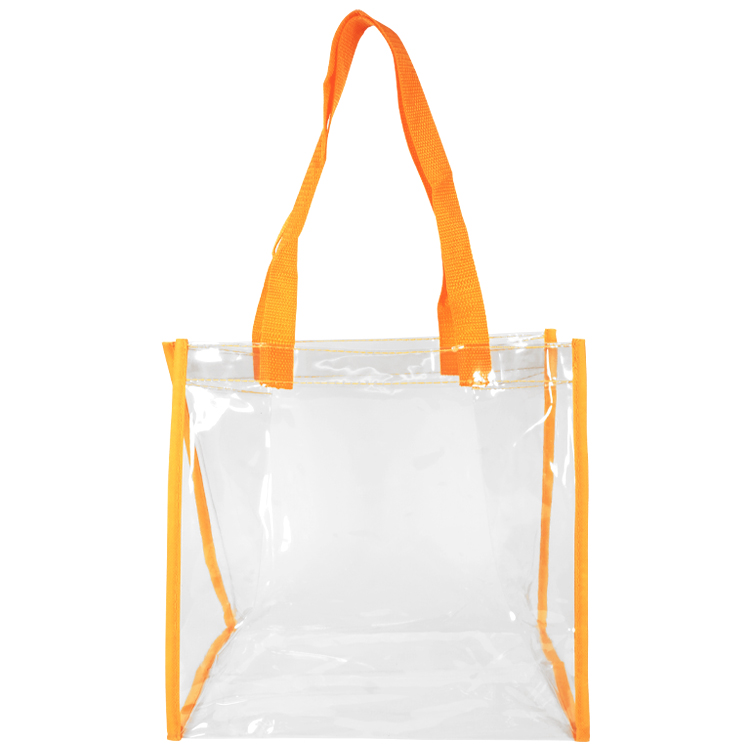 Coronado Clear Open Top Tote, custom tote bag with logo imprint 6
