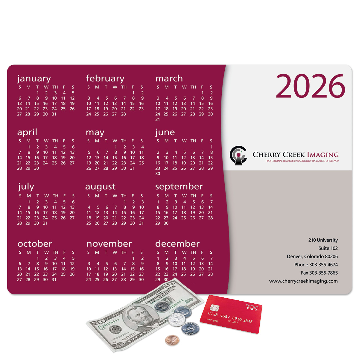 Vynex Heavy Duty Calendar Counter Mat-12"x18"x1/8"