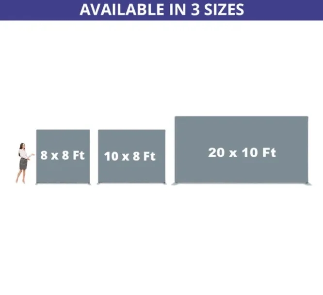 8Ft x 8Ft Pillow Case Single Sided Backdrop - Straight 6