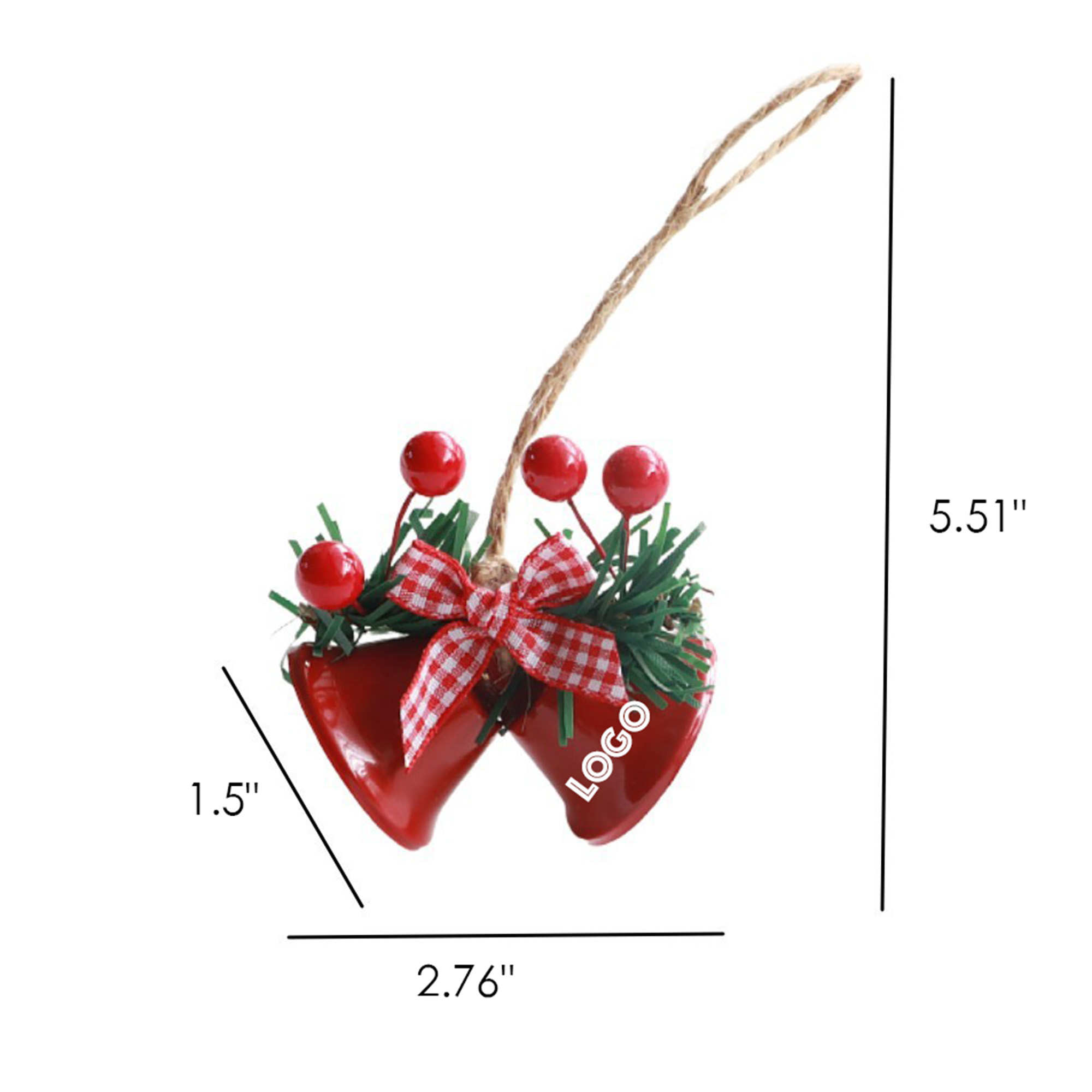 Christmas Tree Decorative Bells 3