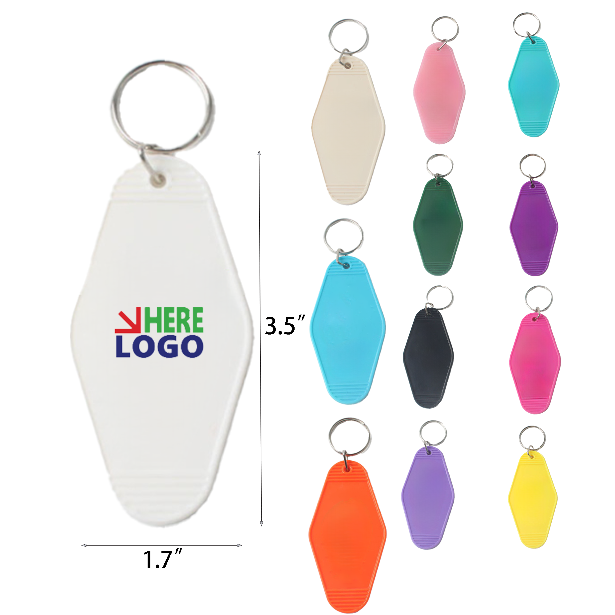 Multi-Scenario Customized Key Tags 1