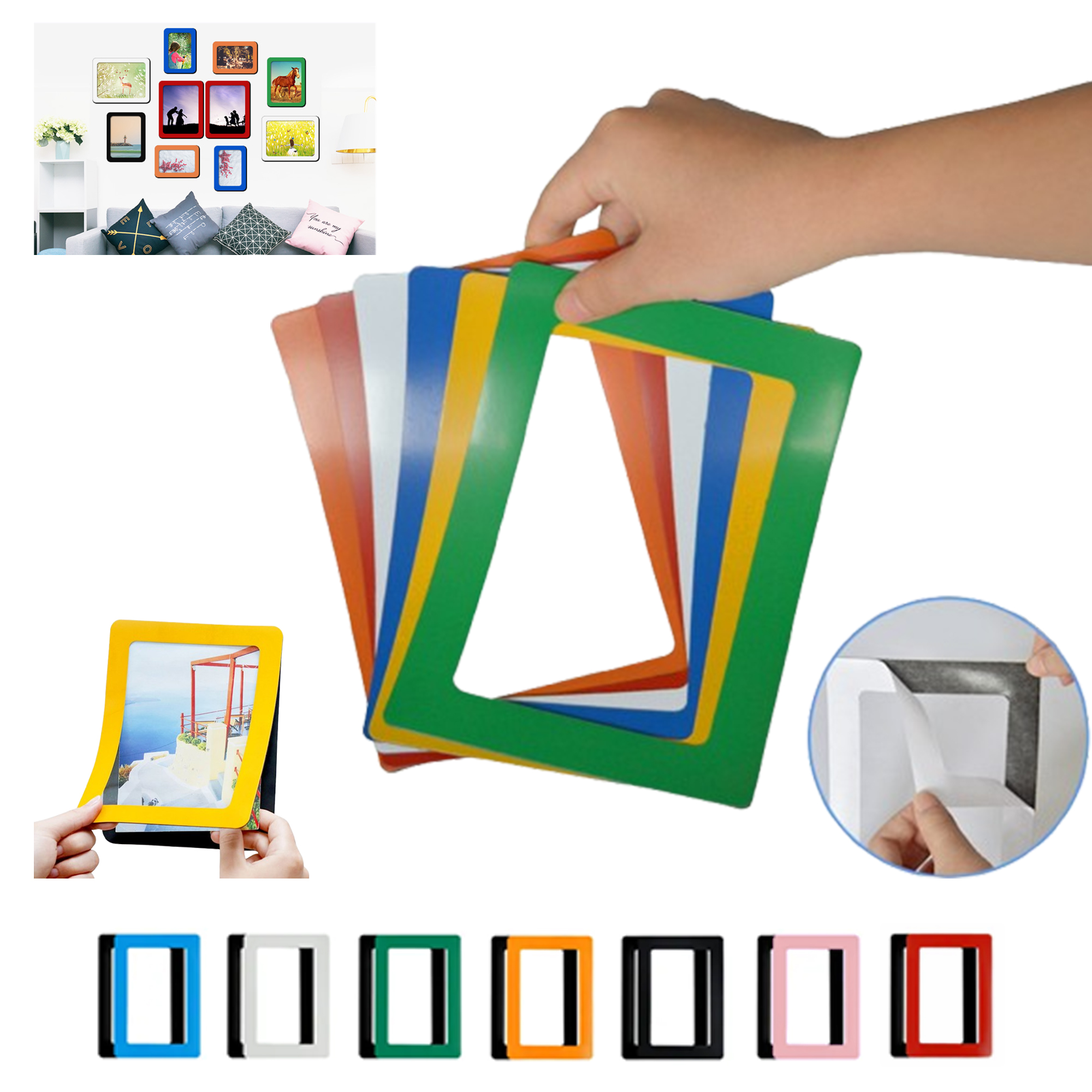Upgraded PVC Magnetic Photo Frames 3