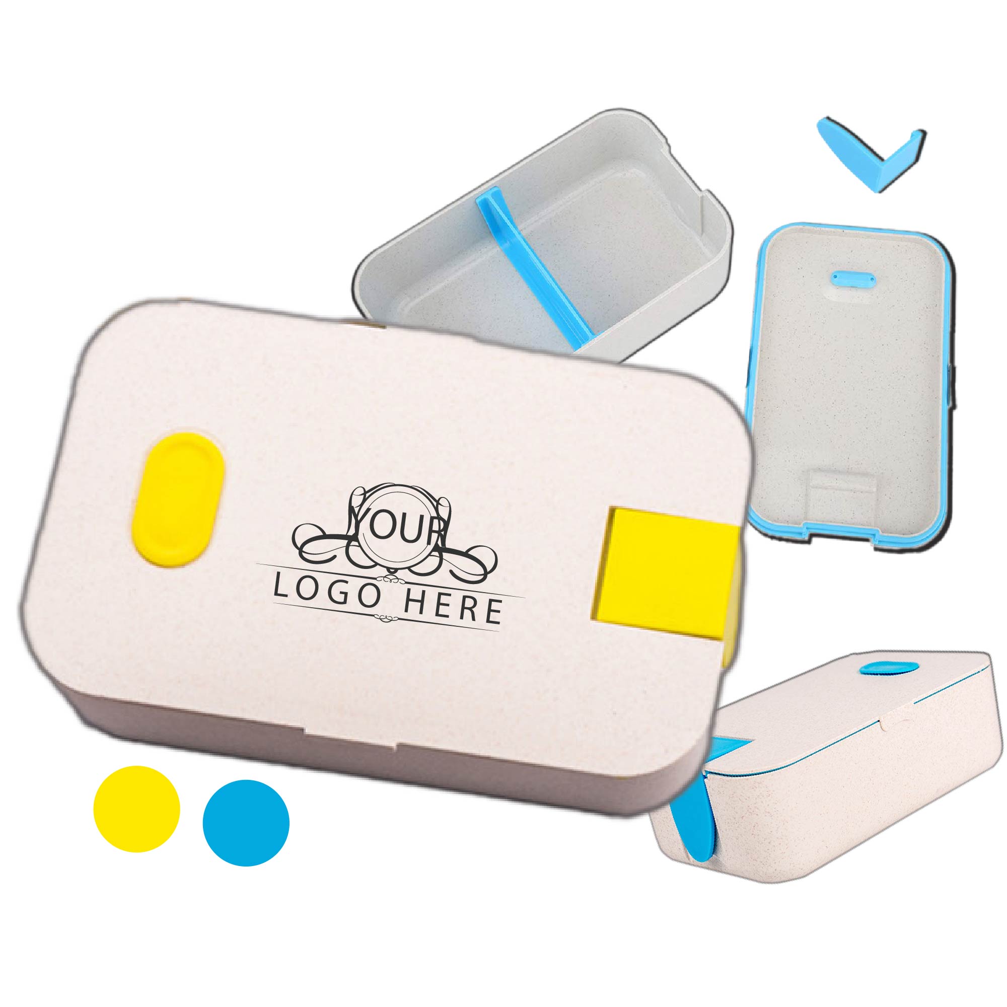 Wheat Straw Lunch Box set 1