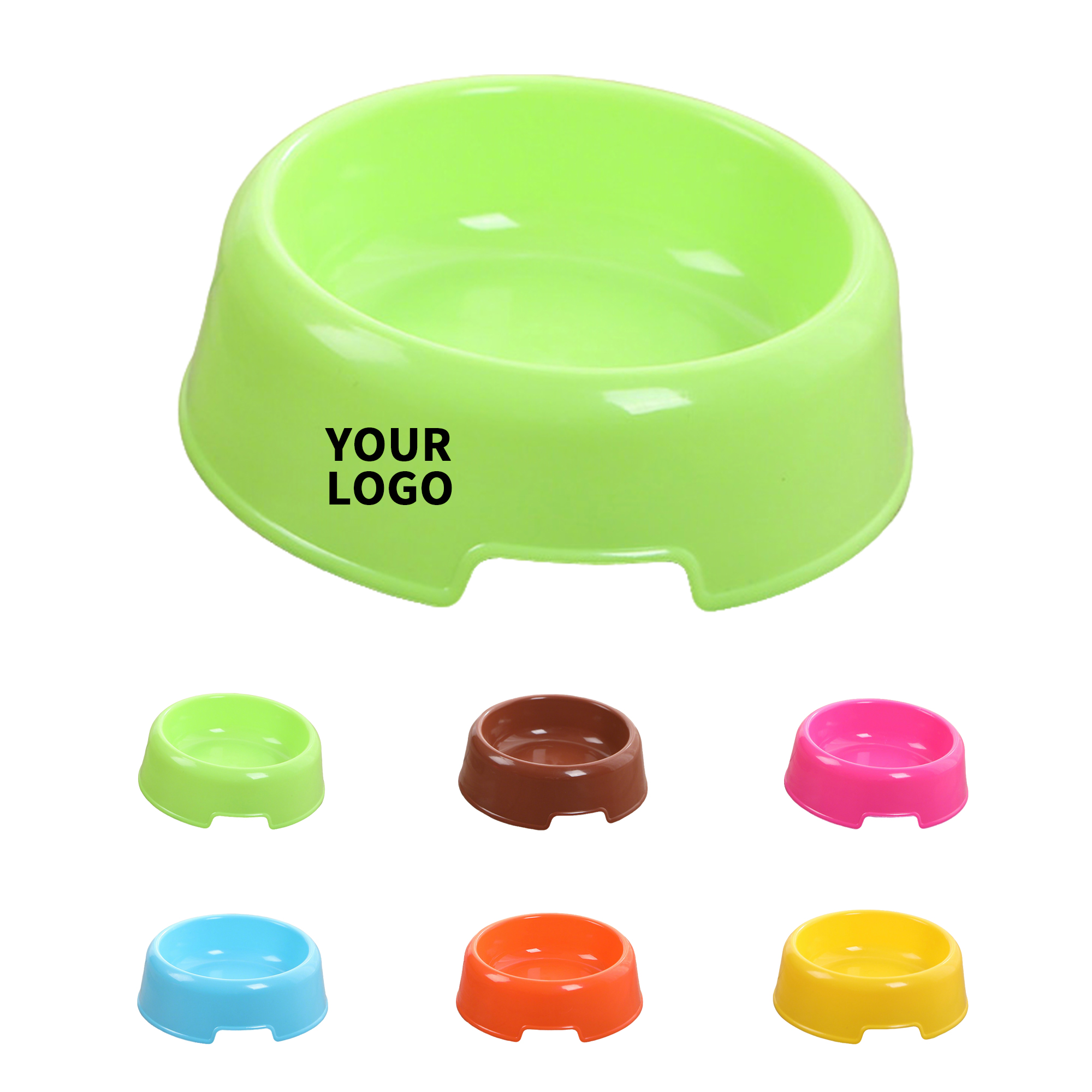 Round PP Pet Bowl With Stable Base 5.3" x 1.7" 5