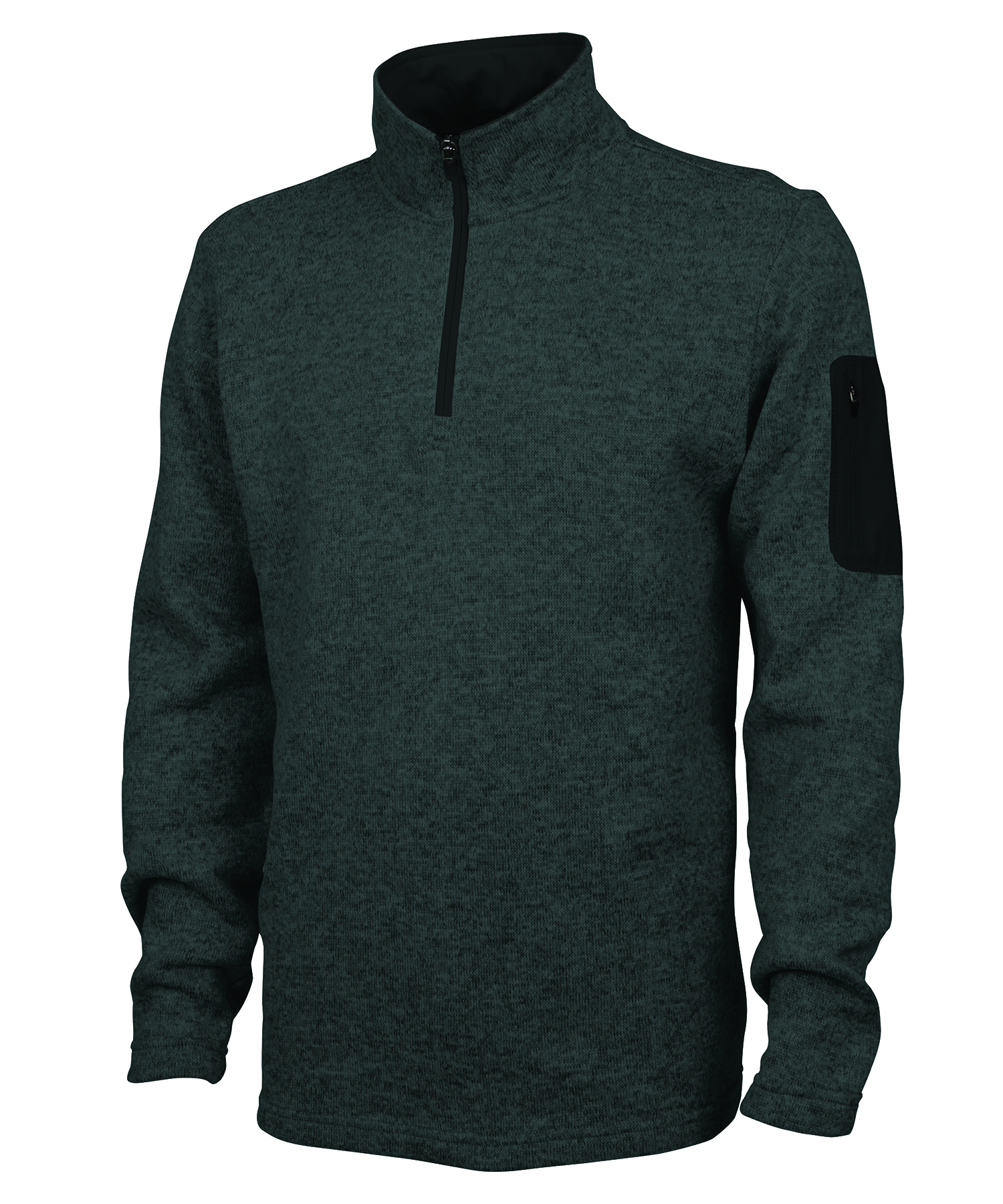 Men's Heathered Fleece Pullover