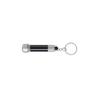 Compact LED Flashlight With Elastic Band And Key Clip Twist Activation 27