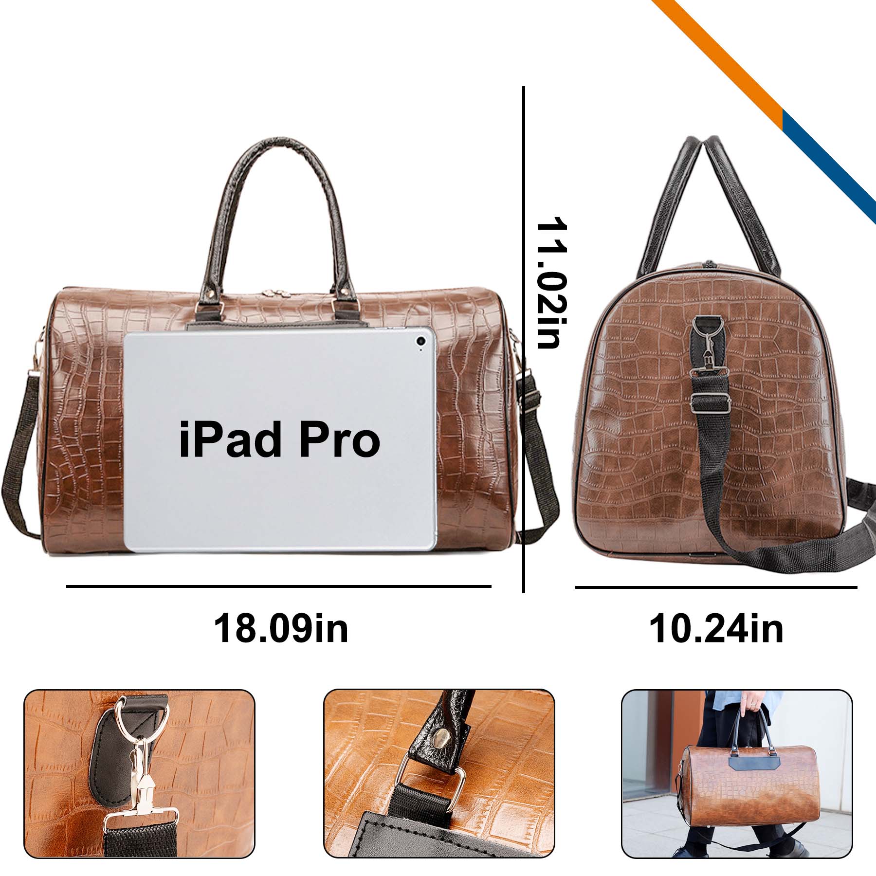 Romy PU Duffel Bag 4