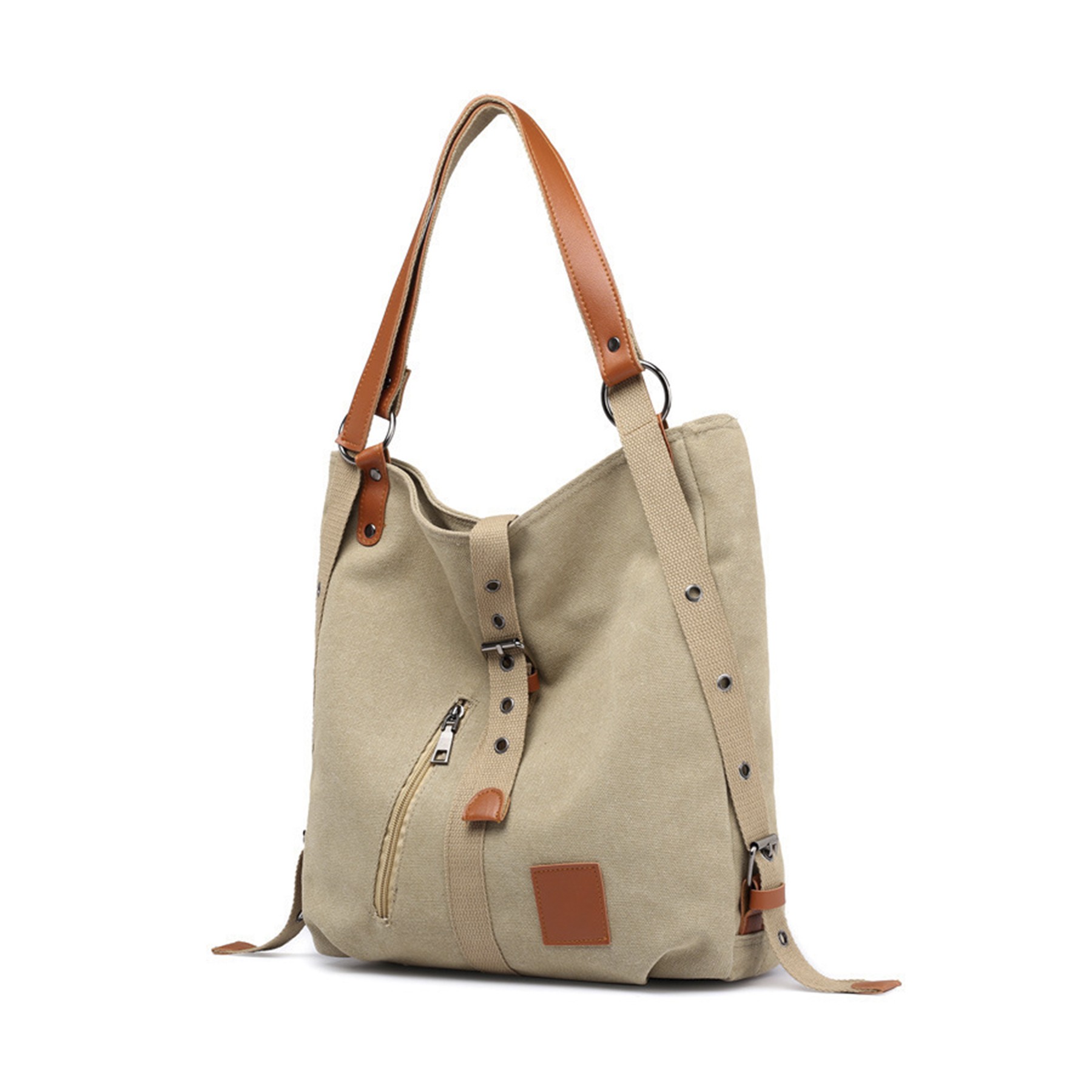 Vintage Canvas Shoulder Shopping Bag 5