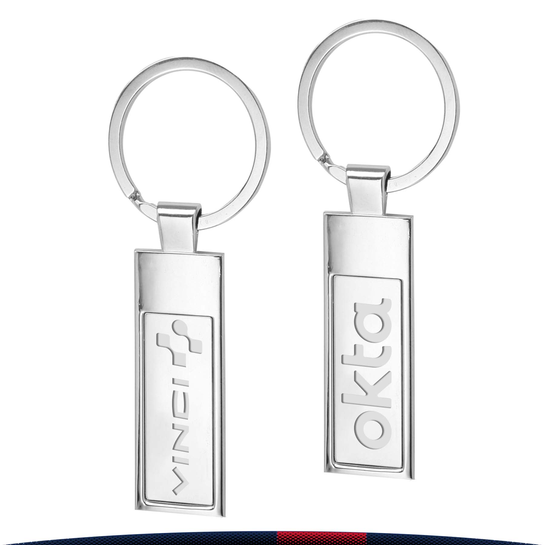 Parly Rectangular Keychain 1