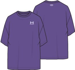 UA Rival Logo Girls' Short Sleeve 4