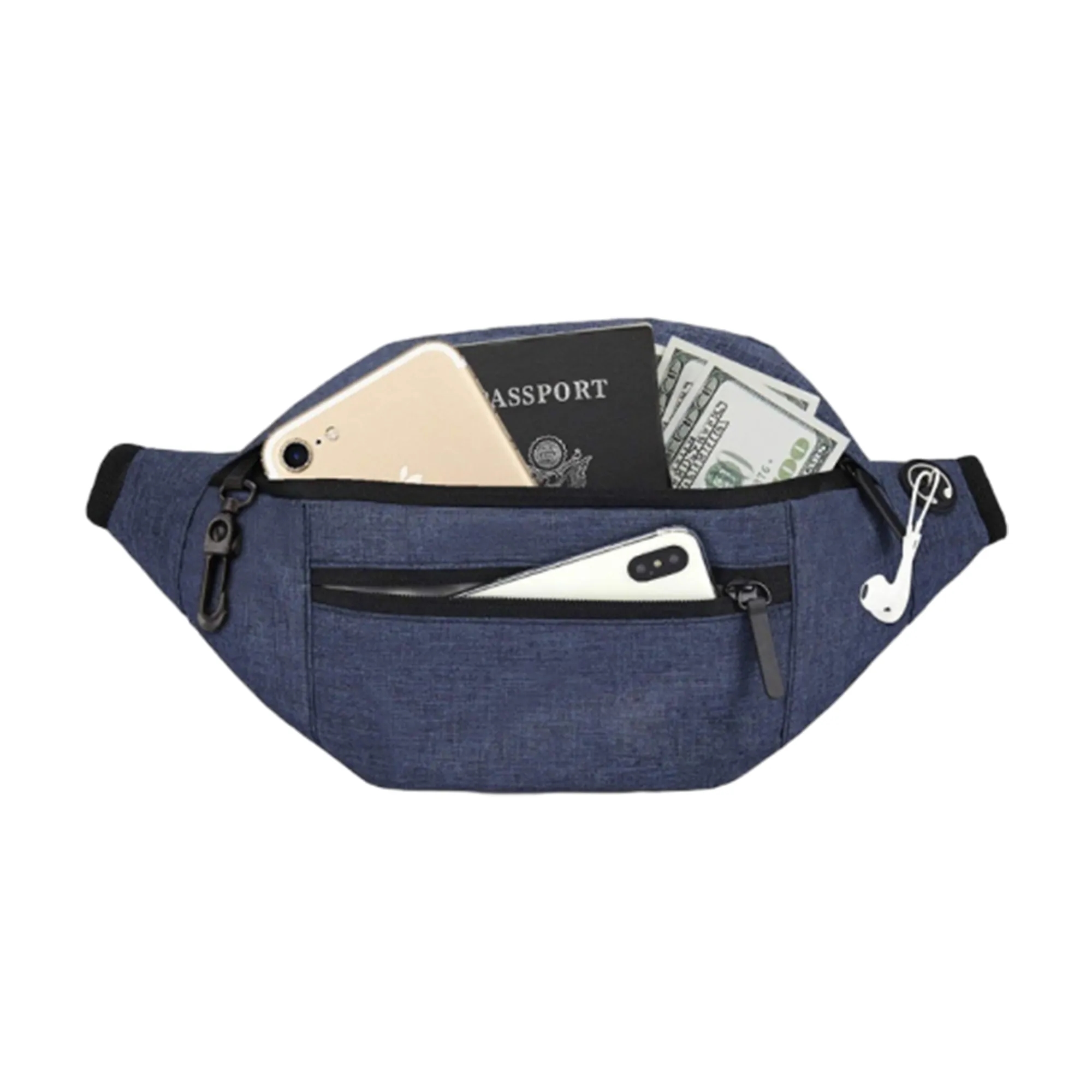 Casual Shoulder Package Sports Waist Bag Travel Packs 3