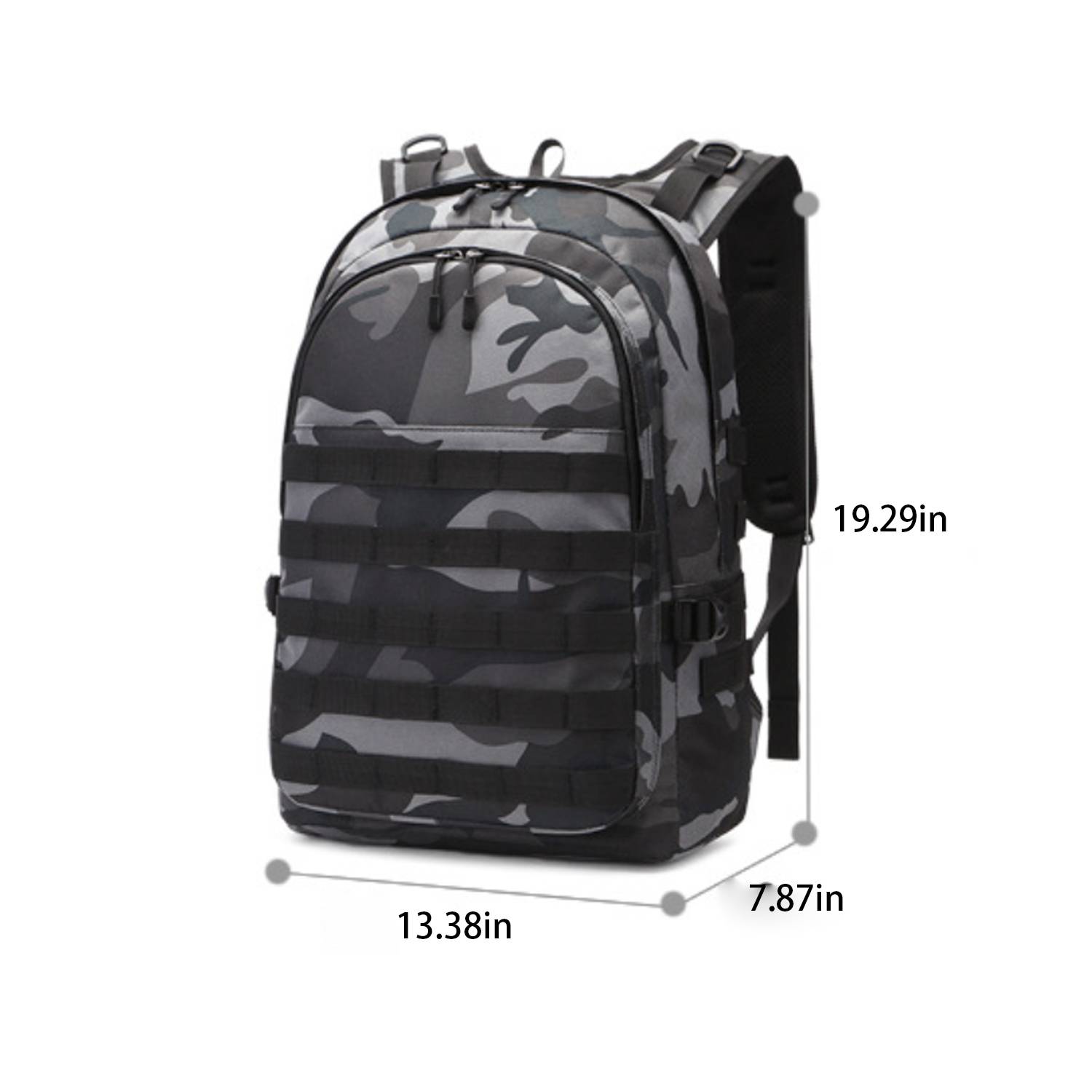 Camo Mountaineering Outdoor Leisure Tactical Backpack 8
