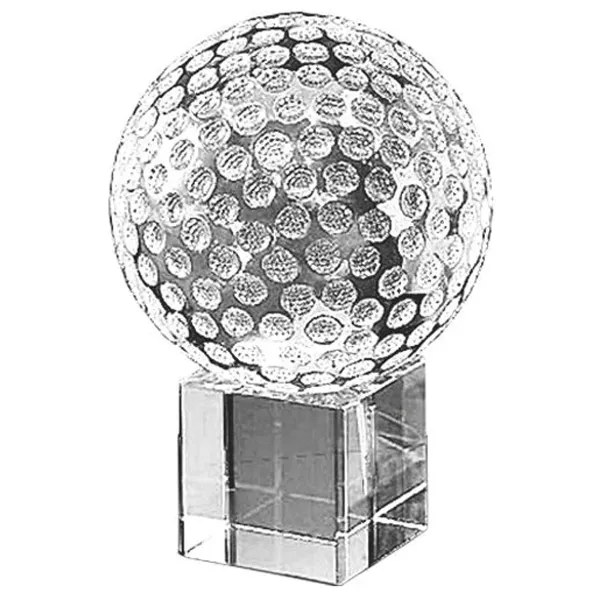 Crystal Golf Ball with Stand 4