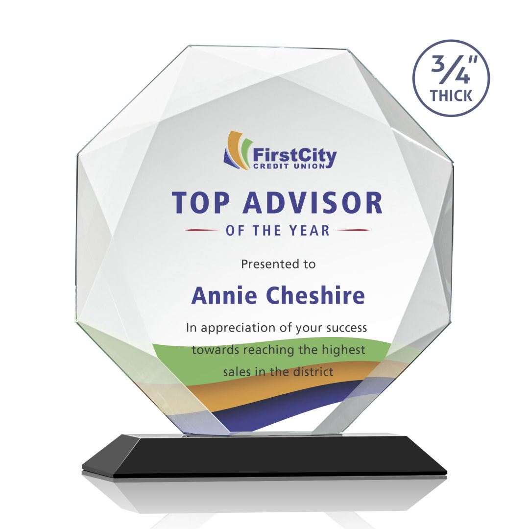 Bradford VividPrint™ Award - Black 4