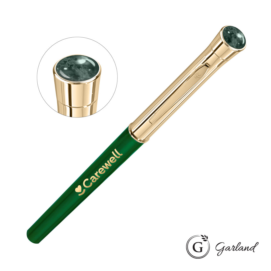 Garland® Monogram Aura Empire Felt Tip Pen - Gold Accent