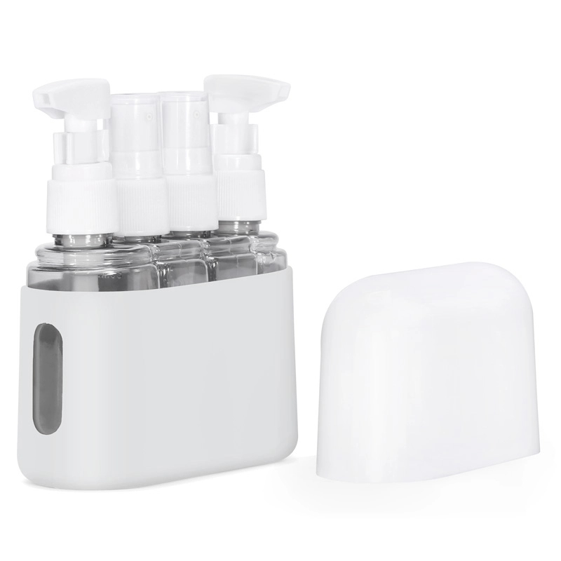 4 in 1 Refillable Travel Bottle Kit & Toiletry Container 12