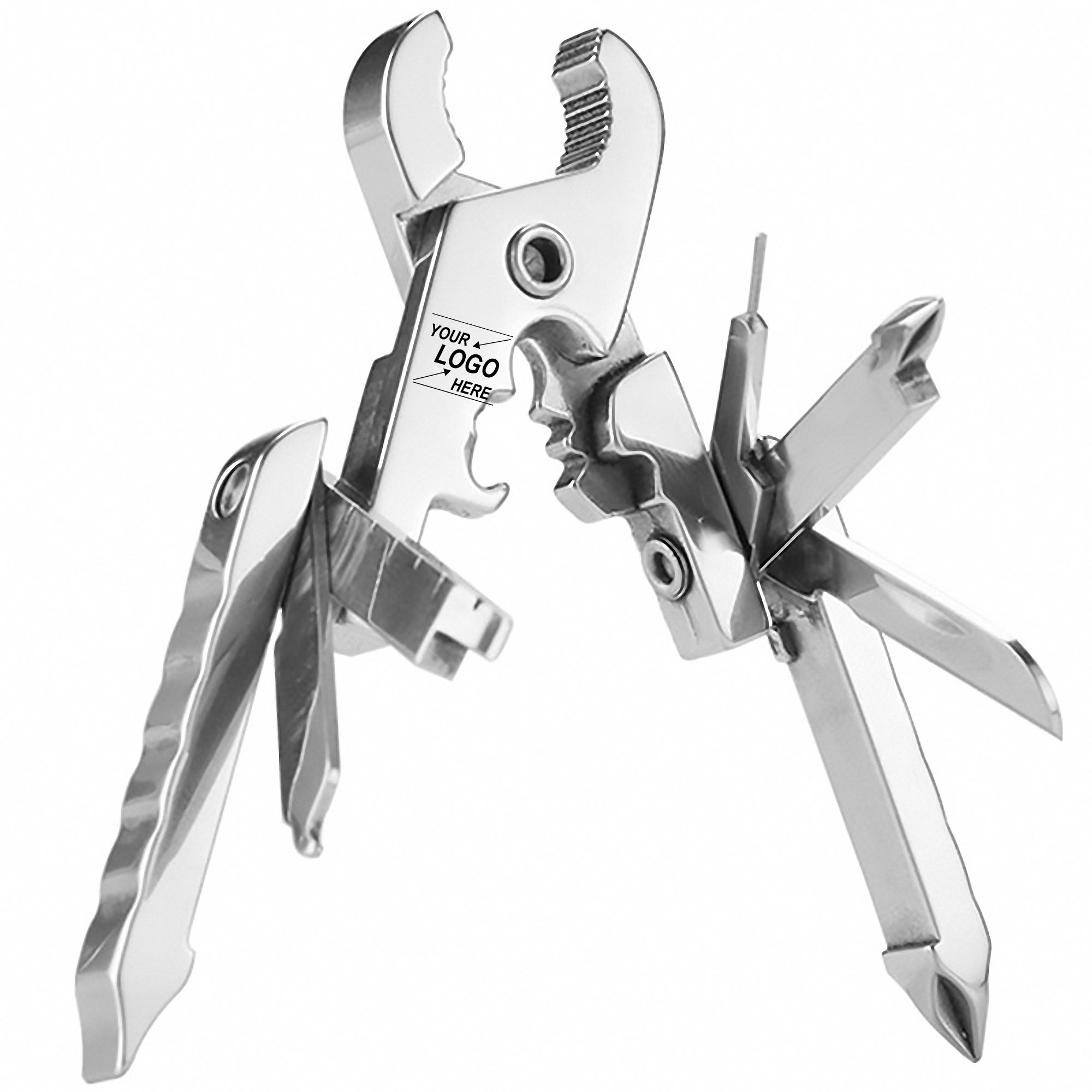 12-in-1 Foldable Stainless Steel Multi-Tool 2