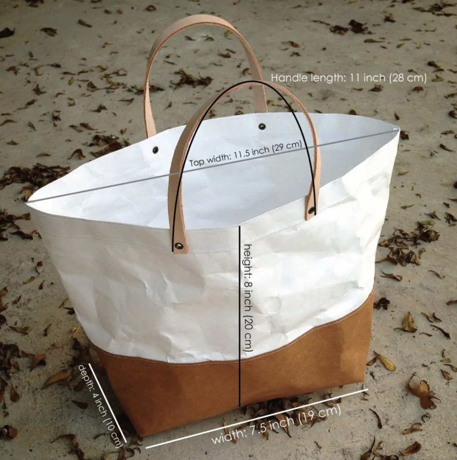 Tyvek Dupont Paper Tote Bag 1