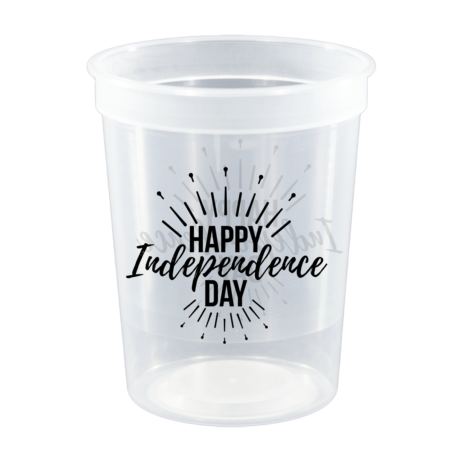 16oz Translucent Stadium Cup