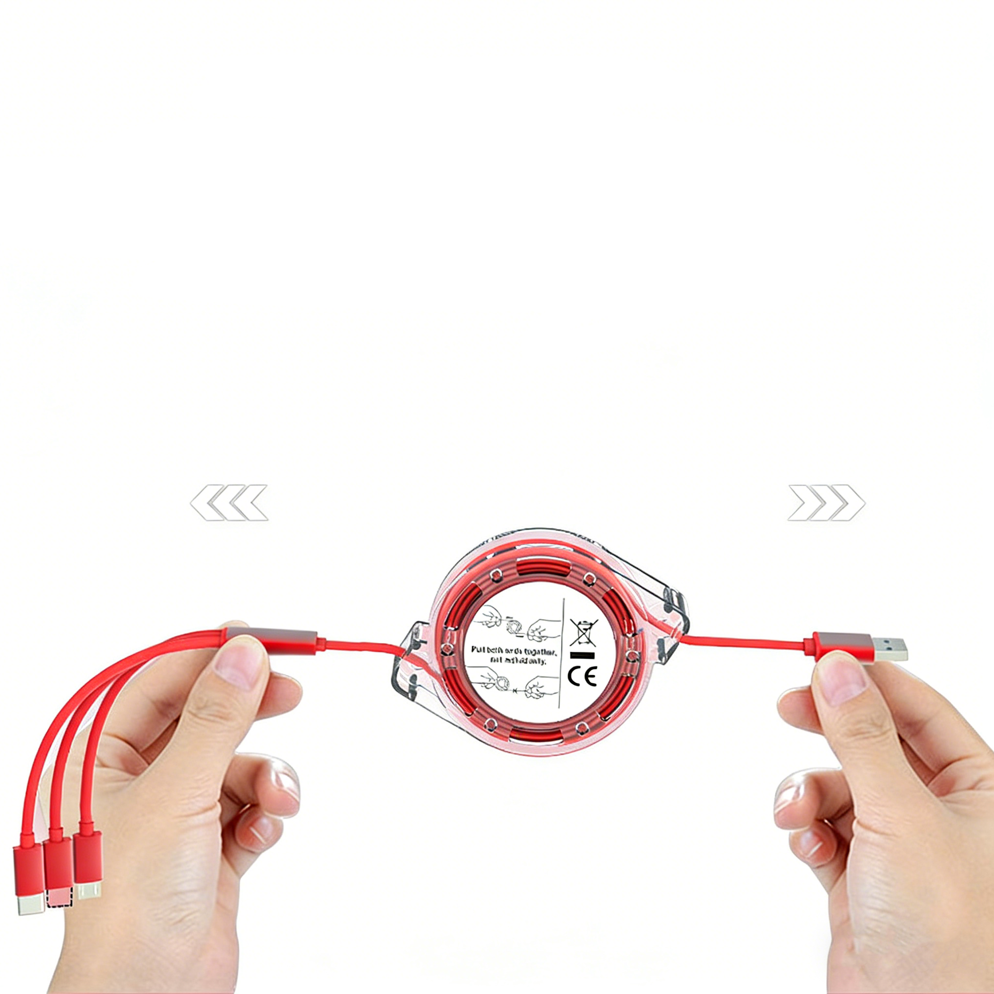 Versatile Retractable Charging Cable 3