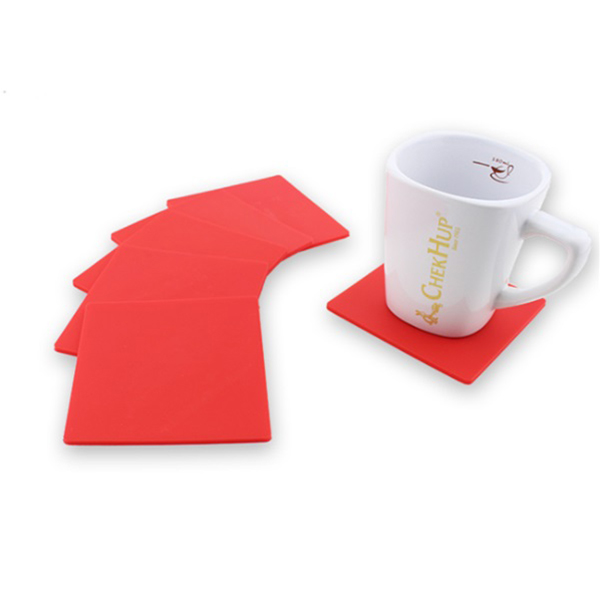 Square Heat Insulation Silicone Coasters 2