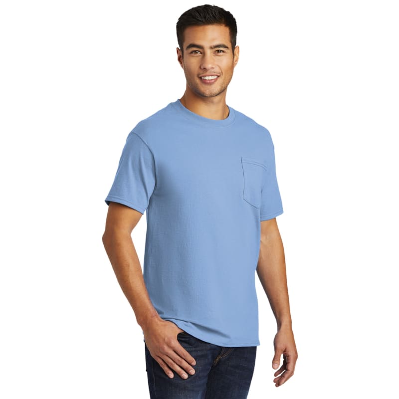 Port & Company - Tall Essential Pocket Tee. 58