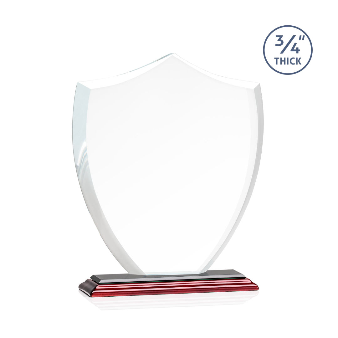 Scudo Shield VividPrint™ Award - Rosewood 3