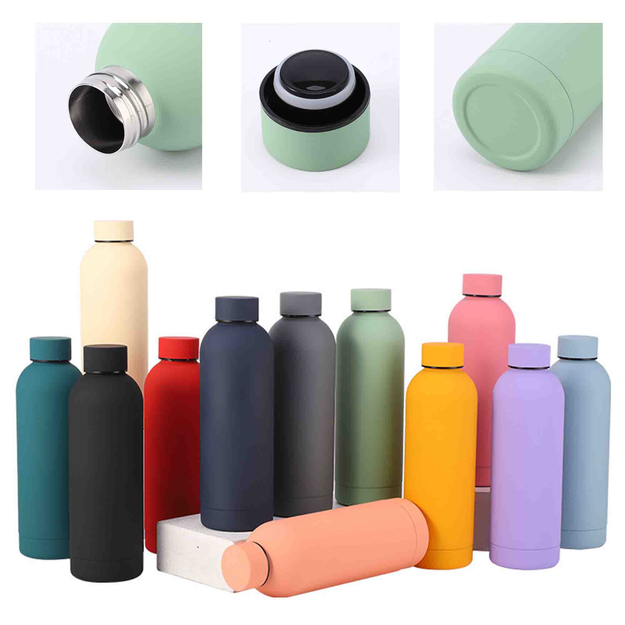 Travel Stainless Steel Vacuum Insulated Thermos Bottle 1
