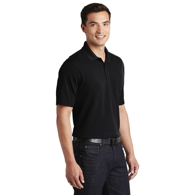 Port Authority Dry Zone UV Micro-Mesh Pocket Polo. 32