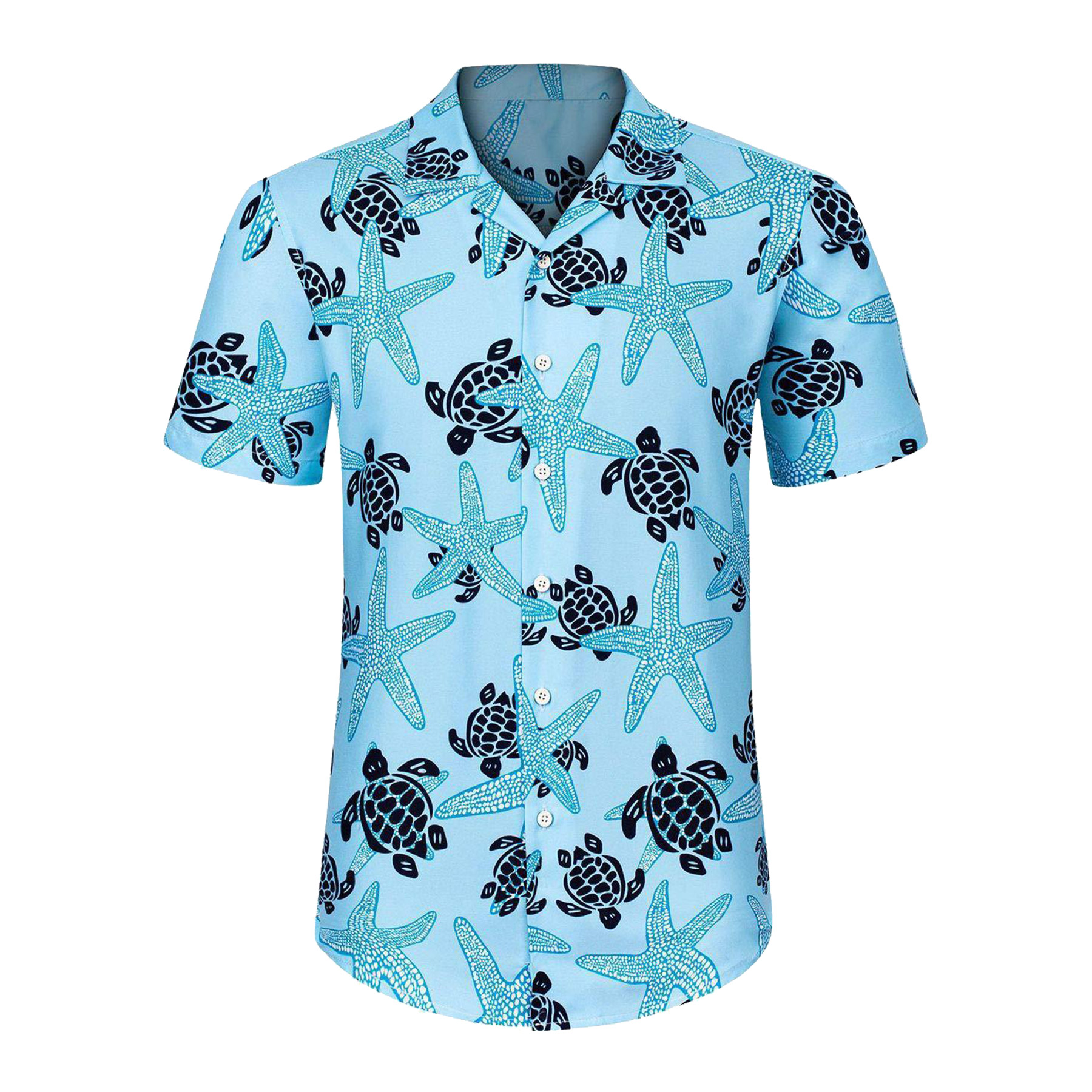 Mens Hawaiian Short Sleeve Shirt 11