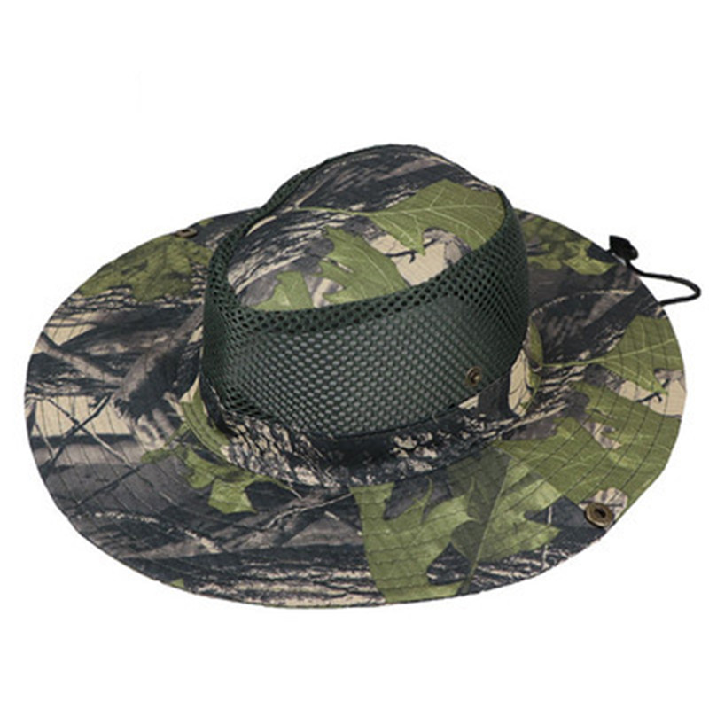 Jungle Leaf Camouflage Hat 4