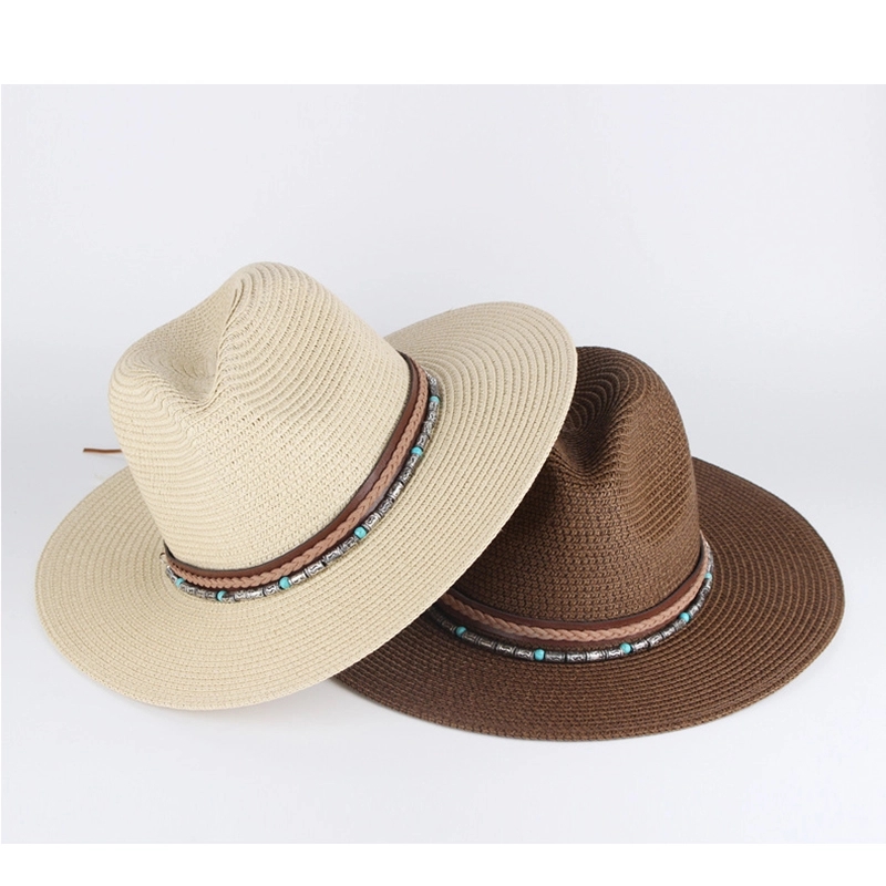 Gambler Straw Hat Skimmer Boater 2