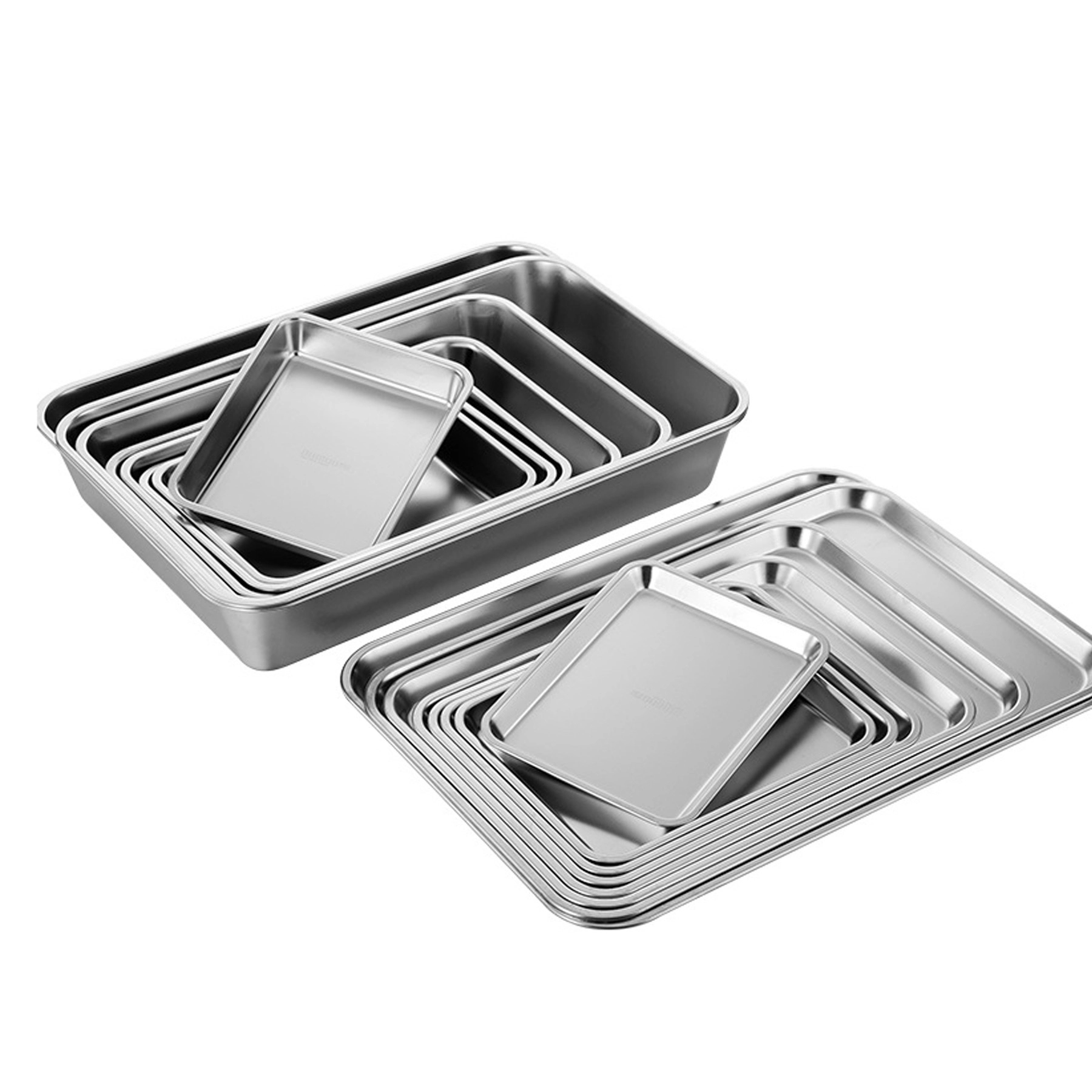 Baking Pans Cookie Half Sheet Cake Plates Tray 5