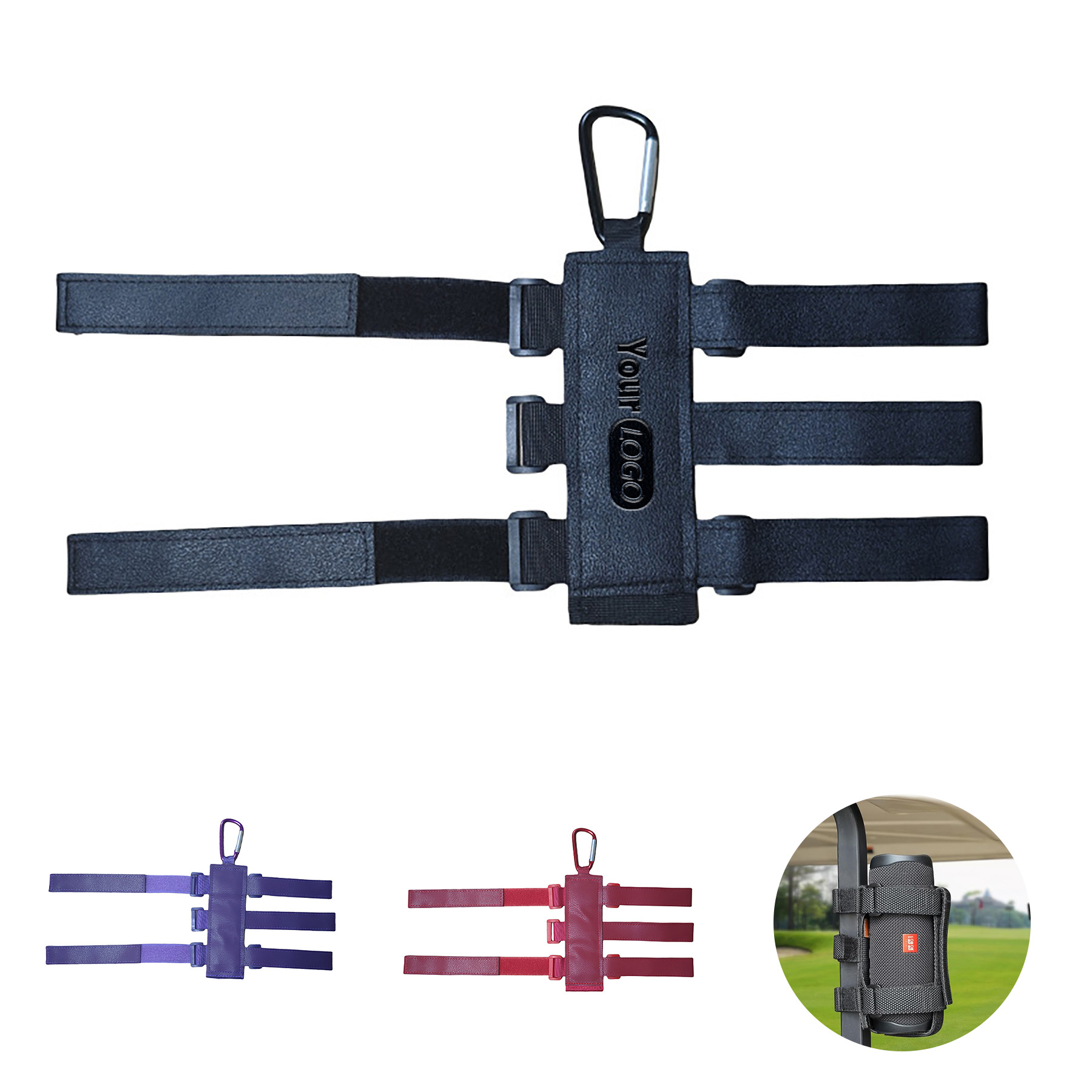 PU Golf Cart Audio Strap 2