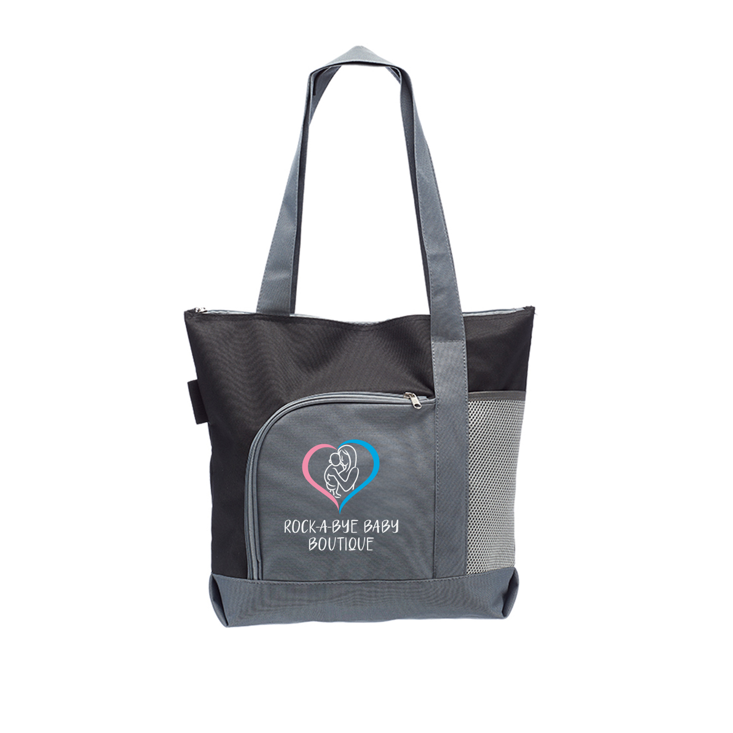 Pioneer Two-Tone Tote Bag (Full Color Imprint) 11