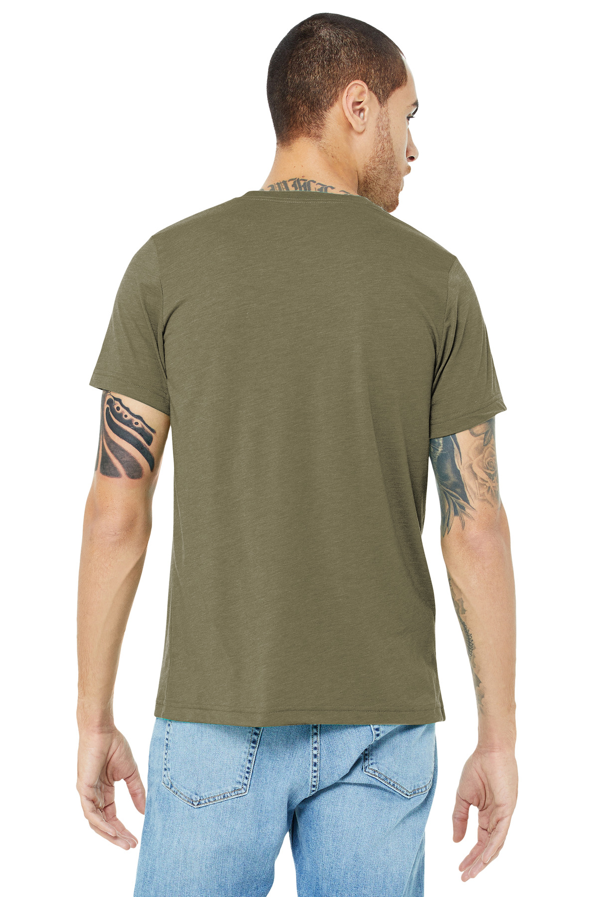 BELLA+CANVAS Unisex Triblend Short Sleeve Tee. BC3413 348