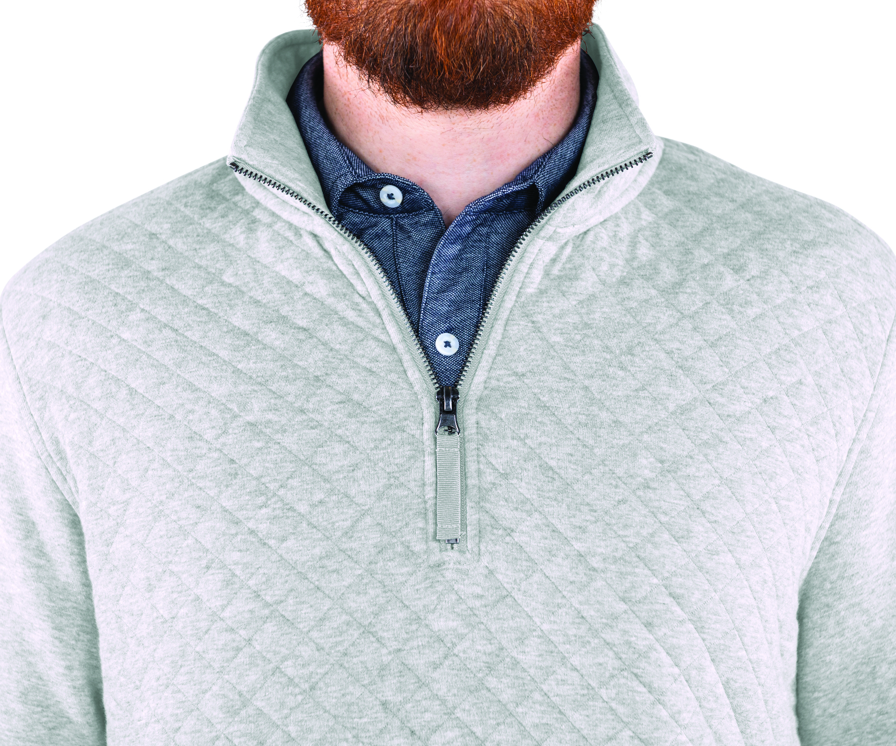 Men's Franconia Quilted Pullover, custom hoodie or sweatshirt with logo imprint 7
