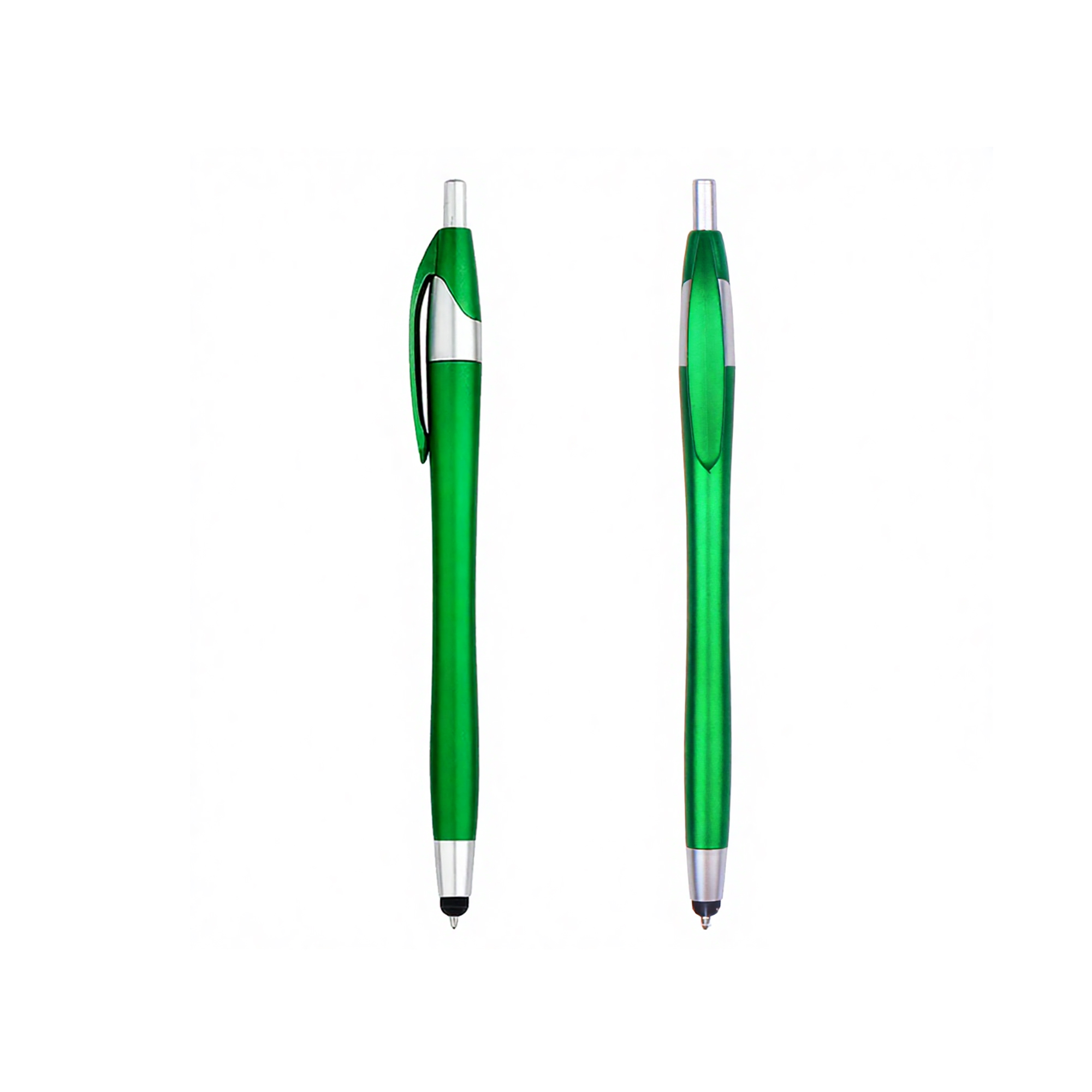 Two In One Plastic Stylus Ballpoint Pen 5.91" 4
