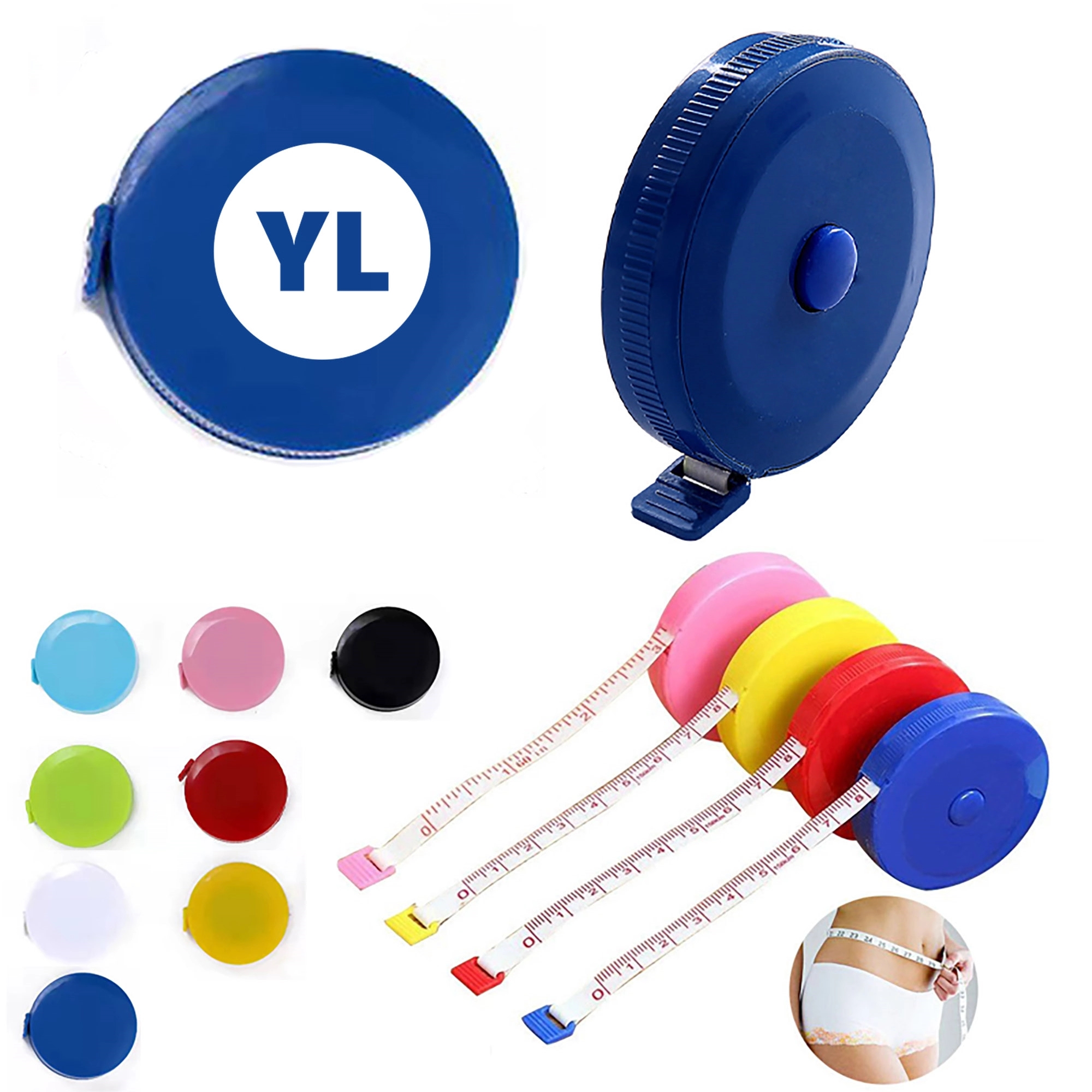 5 Ft. Retractable Round Tape Measure 2
