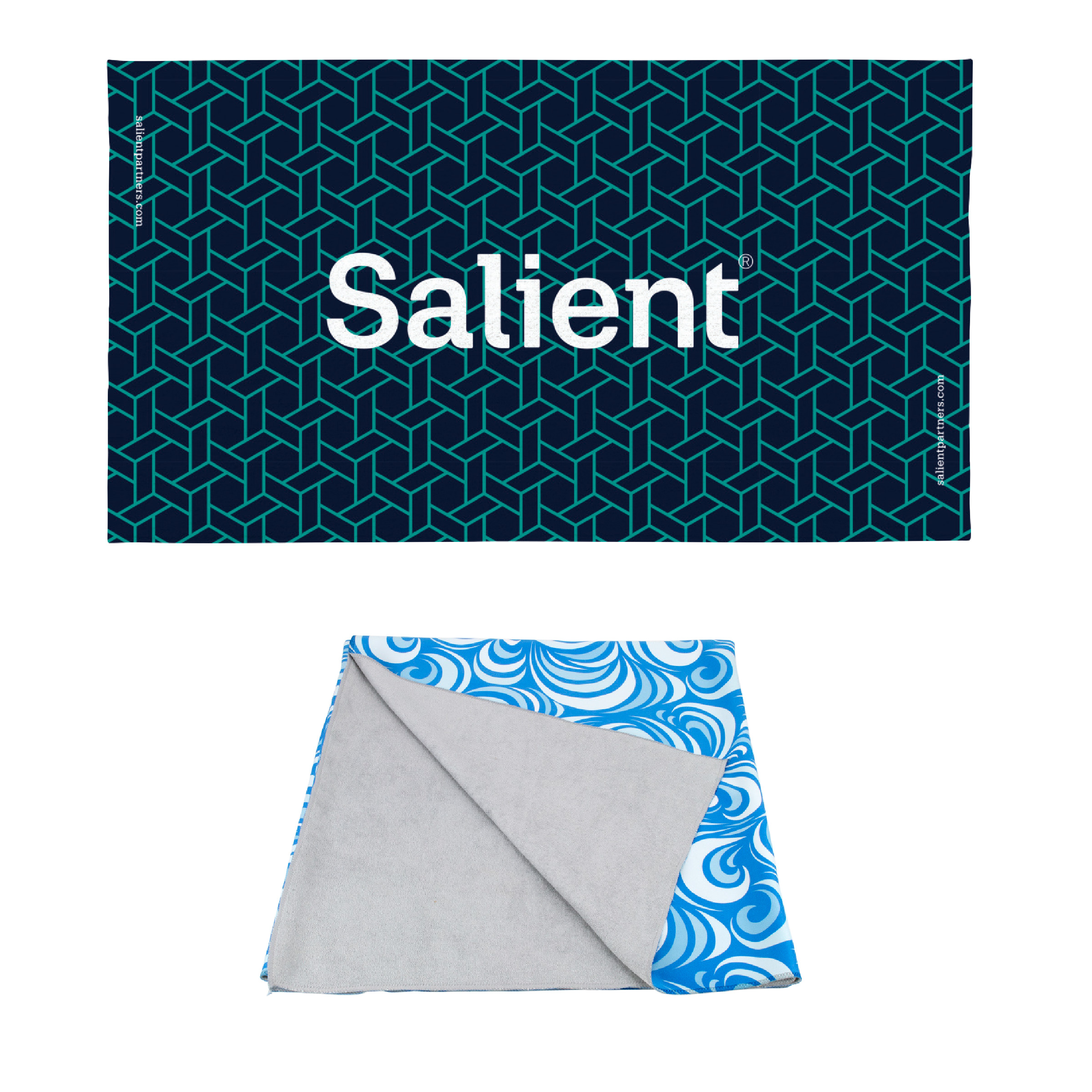 2 Sided Fusion Beach Towel (30"x59")