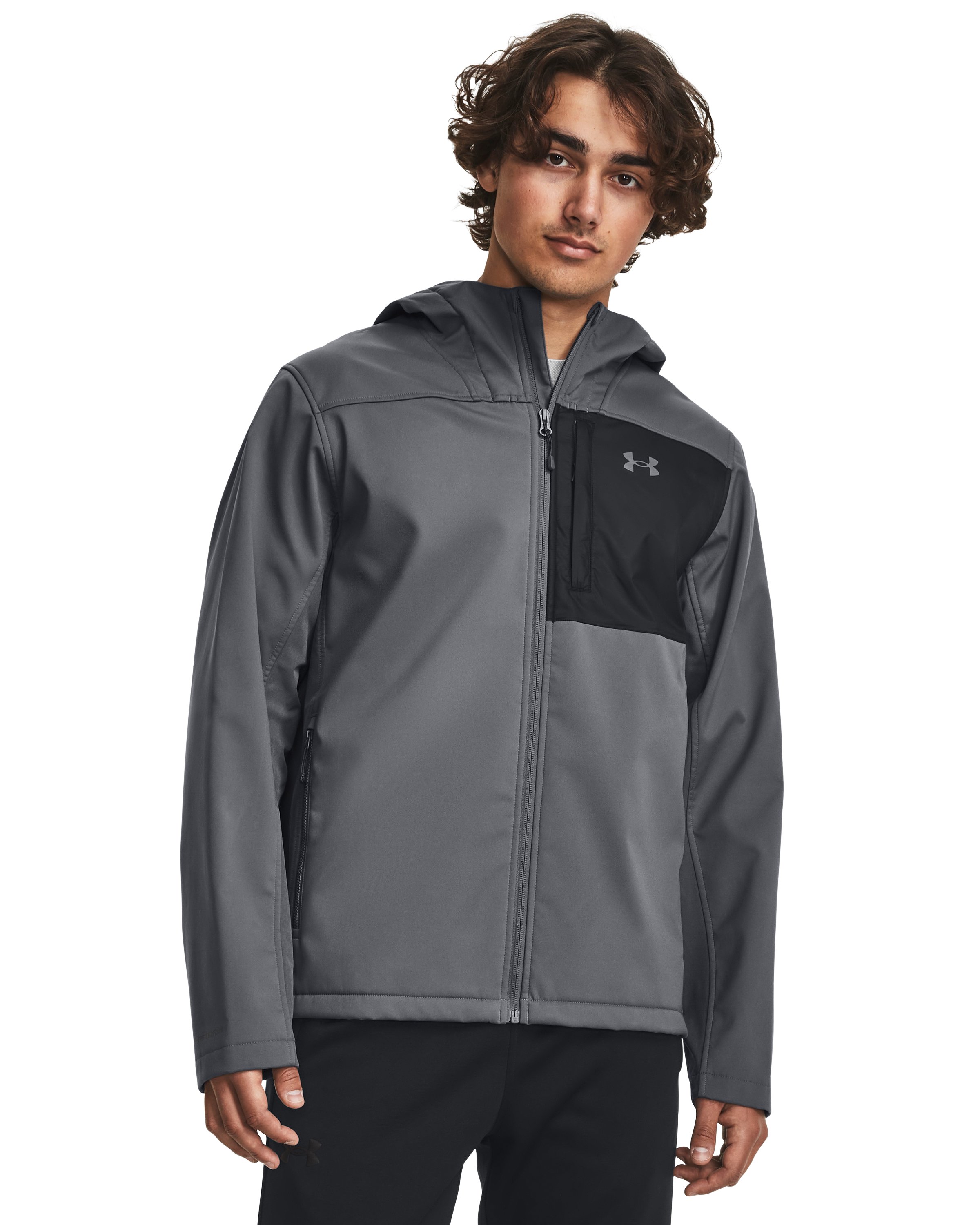 UA Storm ColdGear Infrared Shield 2.0 Men's Hooded Jacket 6