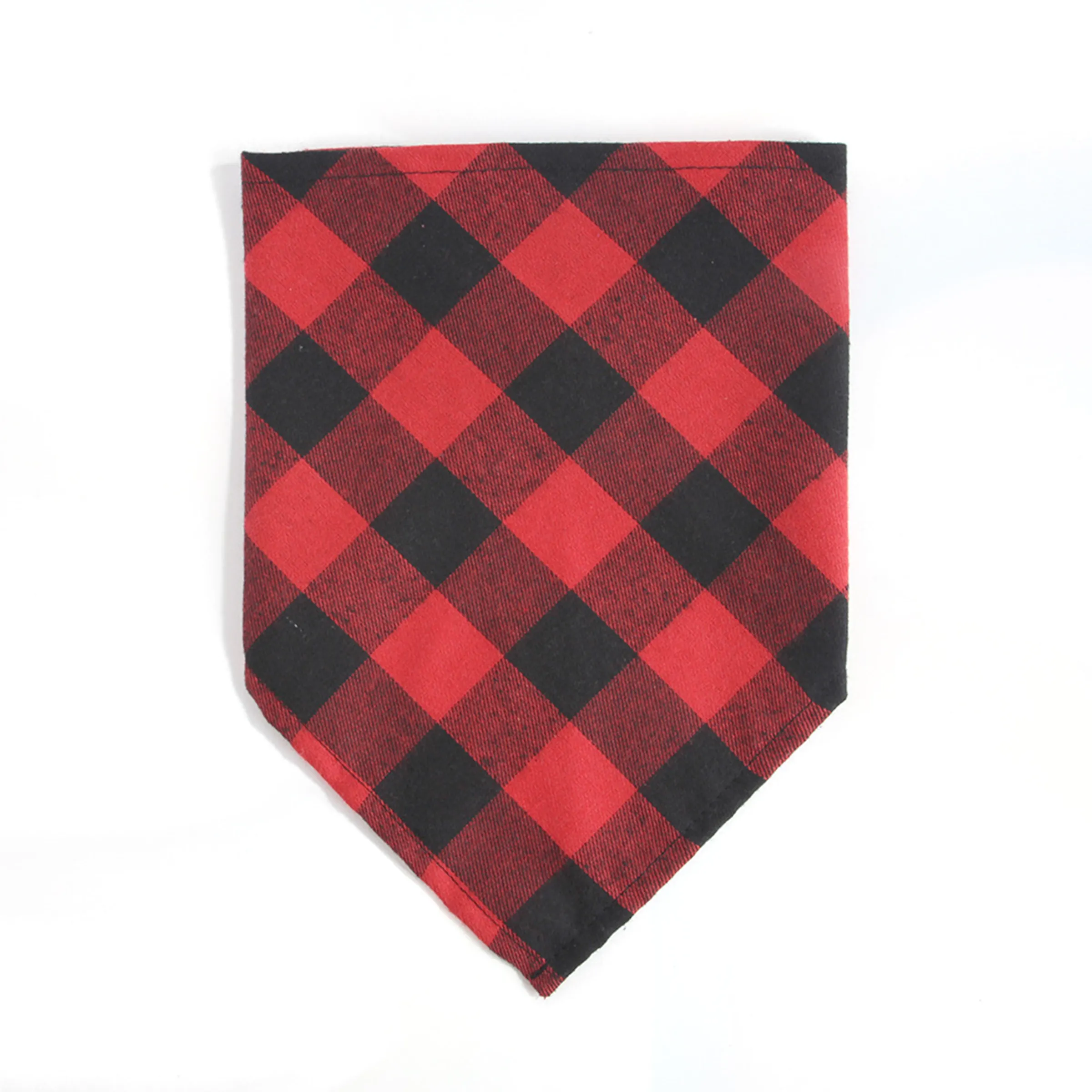 Buffalo Plaid Dog Bandana Pet Scarf 4