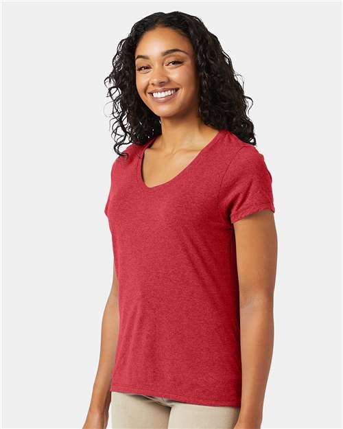 Women's Perfect-T Triblend V-Neck T-Shirt - 42VT 9