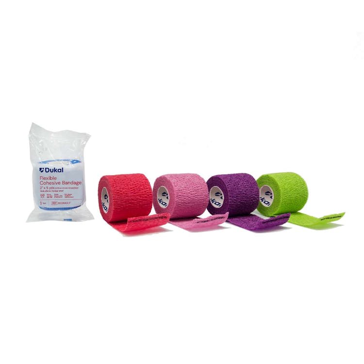Non-Sterile Non-Latex Cohesive Bandages 2" x 5 yds 2