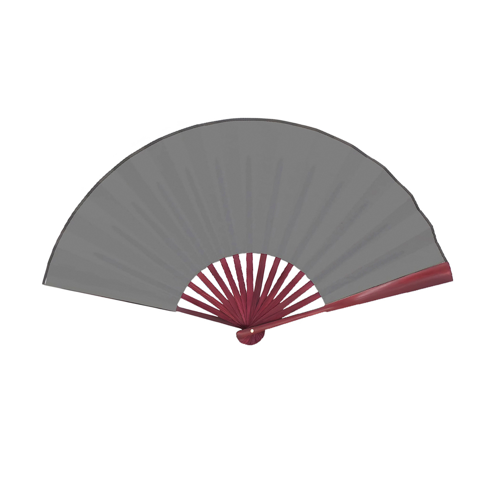Traditional Bamboo Hand Fan - Premium Silky Fabric 21