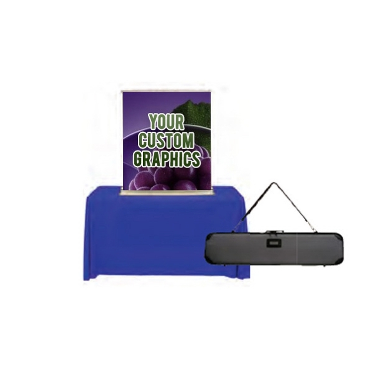 Retractable Tabletop Banner 48in x 59in Graphic 1